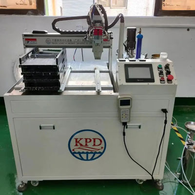Messmaschine für das Potting von wärmeleitendem Silikonmaterial