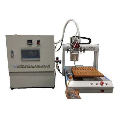 Desktop Zwei Komponente AB Klebe-Epoxysystem für LED-Leuchten automatische Vakuumverteilung