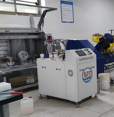 Heizfunktion in Zwei-Komponenten-Disponiermischsystemen mit Holzverpackungsmaterial