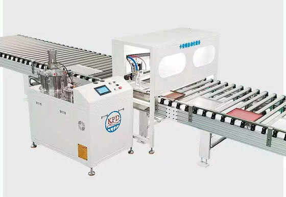 Rockwool Sandwich Panel Gluing PUR Bindemaschine mit Video-Ausgangskontrollen