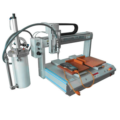Maschine zur Messung von Mischungen mit UV-Klebstoff