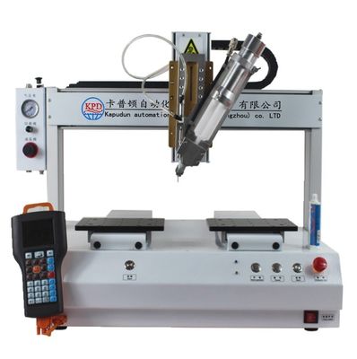 Maschine zur Messung von Mischungen mit UV-Klebstoff