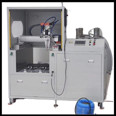 Dreiachsige Epoxymischmaschine für Klebeaufbereitung 260KG Gewicht 220V Spannung