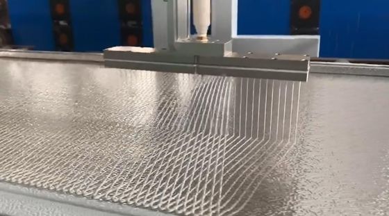 Ab Klebe-Potting-Maschine für Glasfaserblatt auf Aluminium-Honeyball-Kern