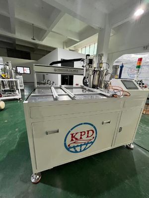 Maschine zur Verteilung von Epoxidharz für Split-Core-Stromtransformatoren mit PU-Klebertyp 2C