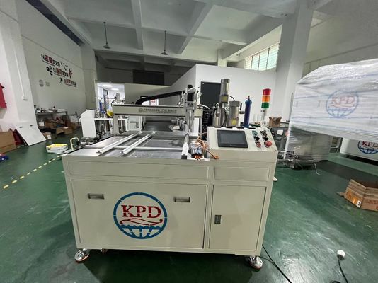 Maschine zur Verteilung von Epoxidharz für Split-Core-Stromtransformatoren mit PU-Klebertyp 2C