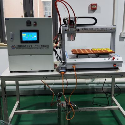 Halbautomatische Epoxidharzklebmaschine für kleine Schreibtische