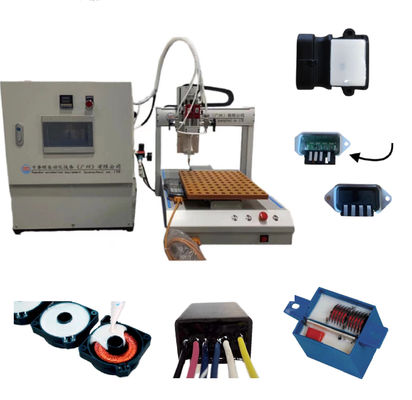 Schwimmschalter Sensor Klebe-Potting-Maschine mit LED-Leuchten