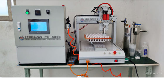 Desktop Zwei Komponente AB Klebe-Epoxysystem für LED-Leuchten automatische Vakuumverteilung