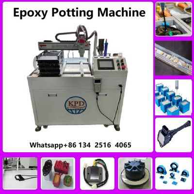 Roboter Epoxidharzverbindung Hardner Klebstoff Potting Maschine Produktionslinie Modell