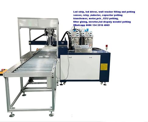 Wärmeleitende Verkapselungen und Verputzungsverbindungen Klebeverputzungsmaschine für Elektronik