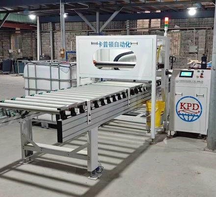 Klebstoff des Kanteliertyps MGO SIP Panel Lamination Line für XPS Isolationsplatten/Magnesiumoxid-Strukturisolierte Platten